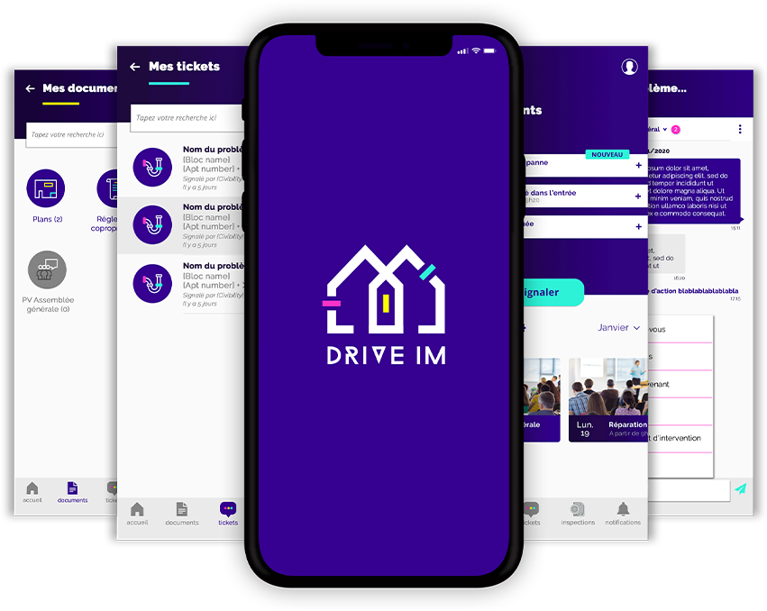 App DriveIM smartphone